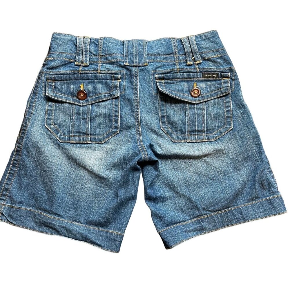 Sanctuary Los Angeles Denim Utility Y2K Summer Staples Shorts Made in USA Sz 26 - Picture 3 of 9